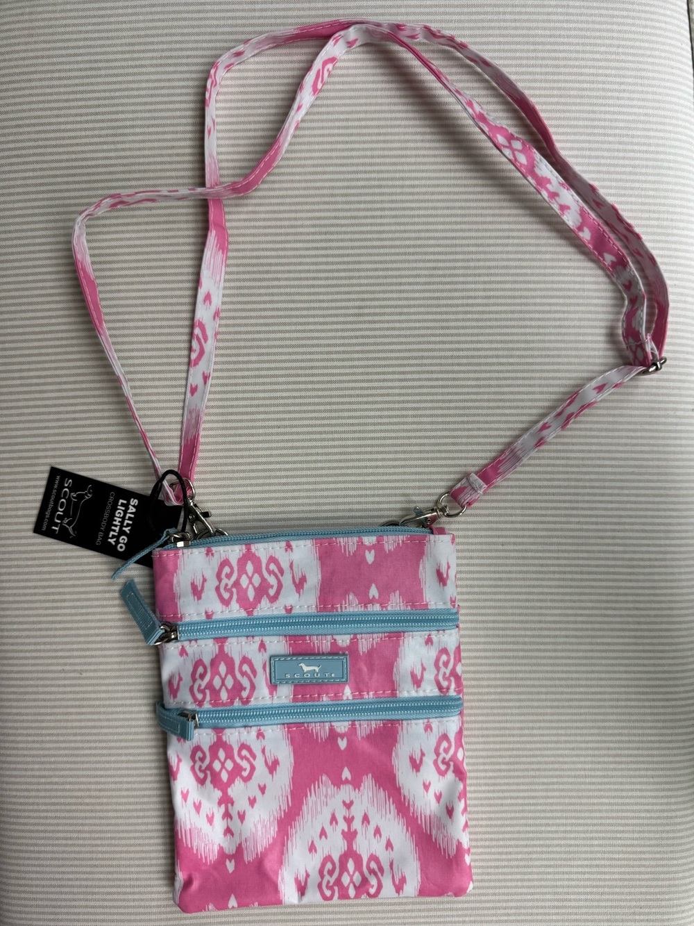 Scout Sally Go Lightly Crossbody Bag Ikant Belize Ikat pattern NWT